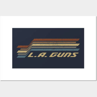 L.A. Guns Stripes Posters and Art